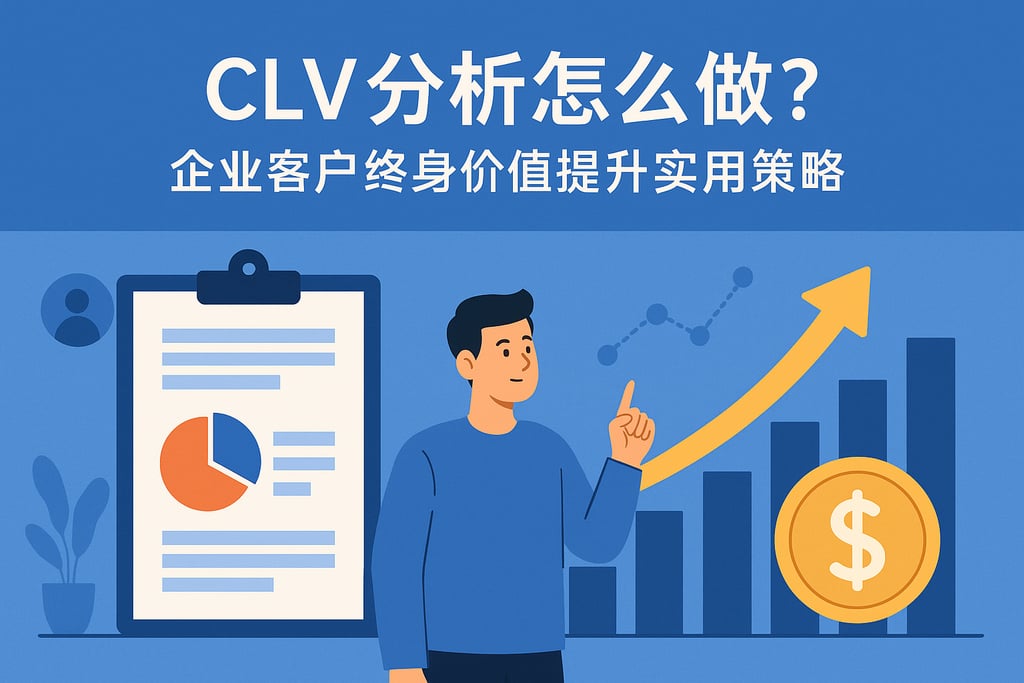 CLV分析怎么做？企业客户终身价值提升实用策略