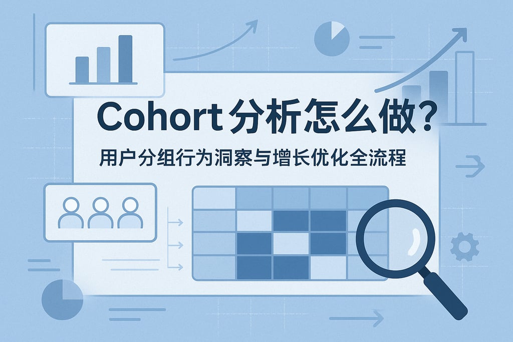 Cohort分析怎么做？用户分组行为洞察与增长优化全流程
