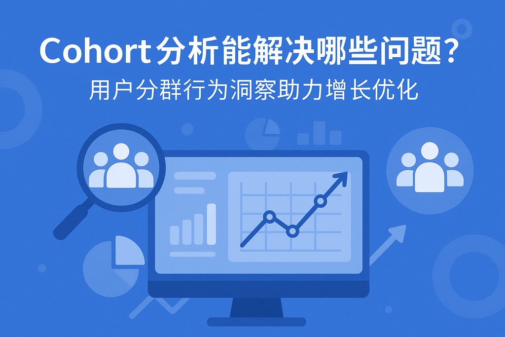 Cohort分析能解决哪些问题？用户分群行为洞察助力增长优化