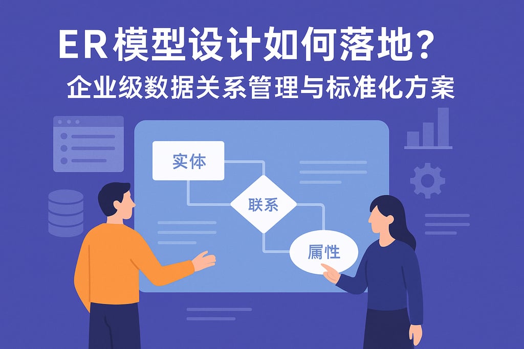ER模型设计如何落地？企业级数据关系管理与标准化方案