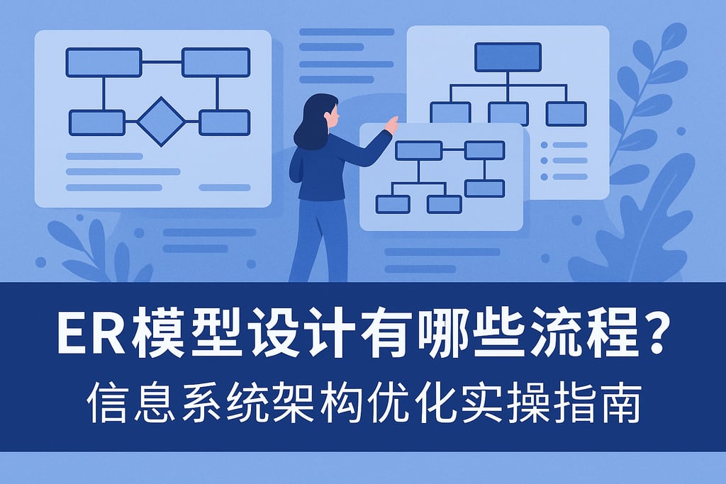 ER模型设计有哪些流程？信息系统架构优化实操指南