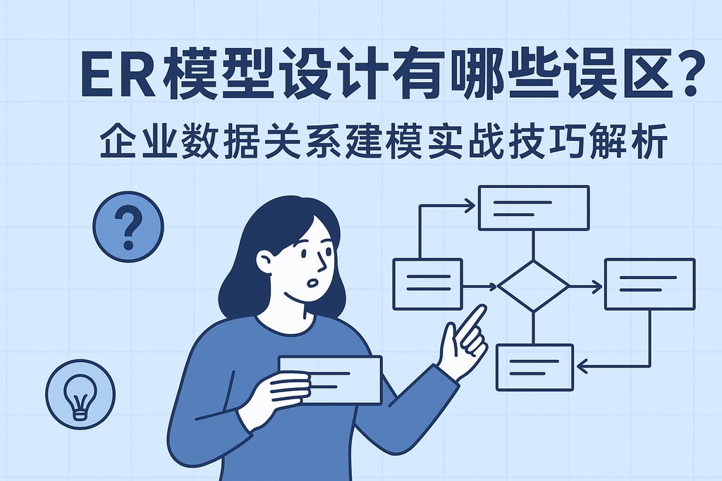 ER模型设计有哪些误区？企业数据关系建模实战技巧解析