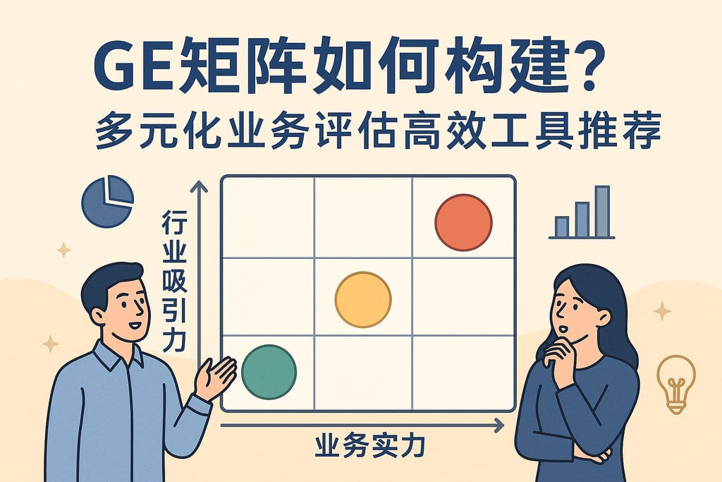 GE矩阵如何构建？多元化业务评估高效工具推荐
