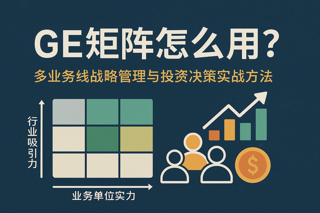 GE矩阵怎么用？多业务线战略管理与投资决策实战方法
