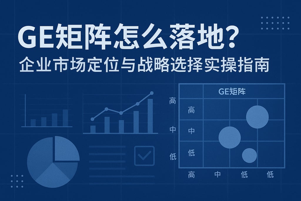 GE矩阵怎么落地？企业市场定位与战略选择实操指南