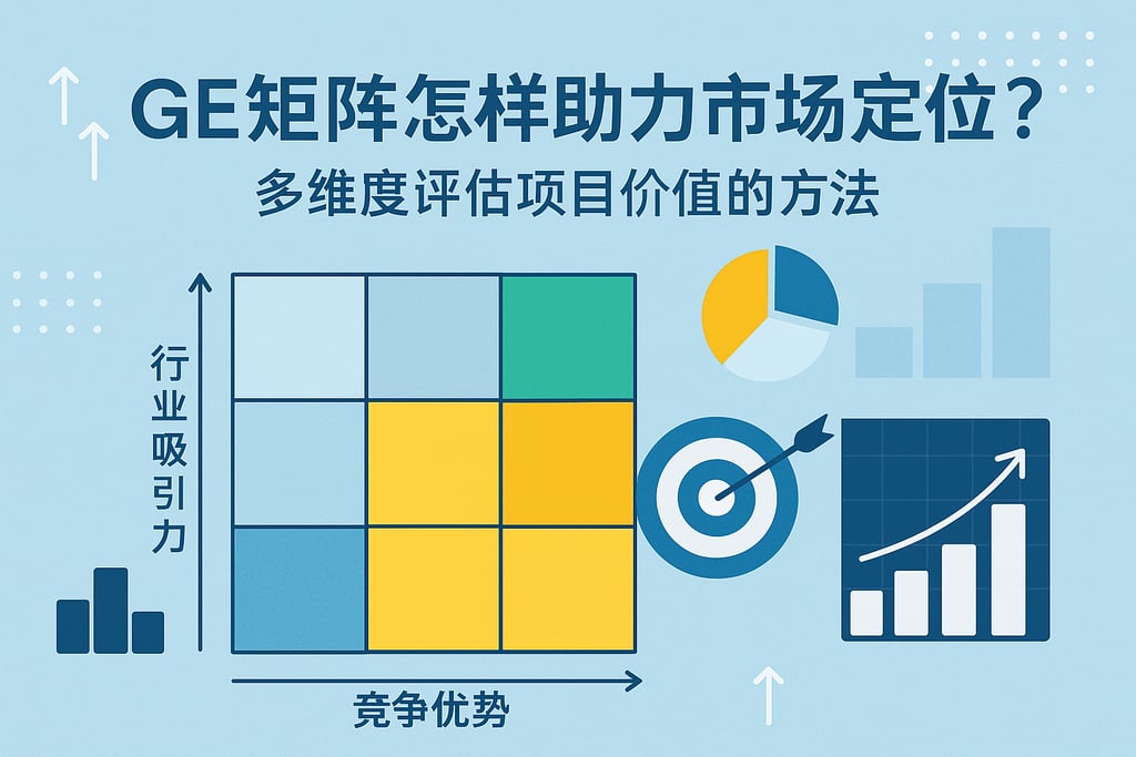 GE矩阵怎样助力市场定位？多维度评估项目价值的方法