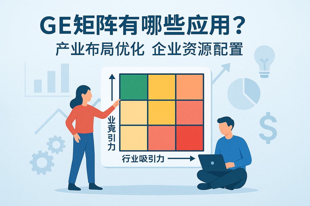 GE矩阵有哪些应用？产业布局优化企业资源配置