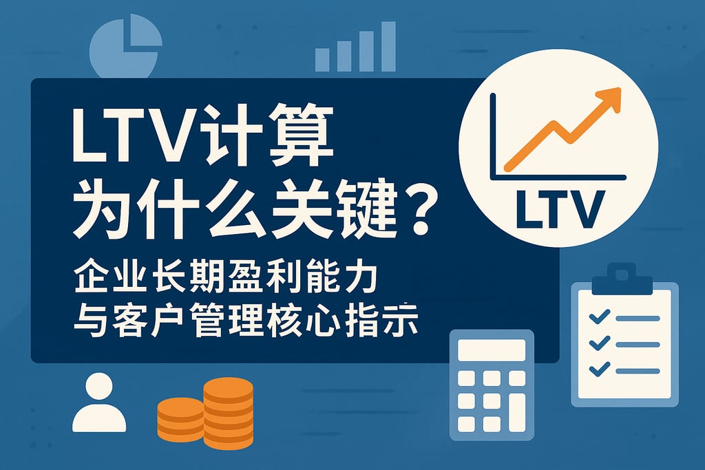 LTV计算为什么关键？企业长期盈利能力与客户管理核心指标
