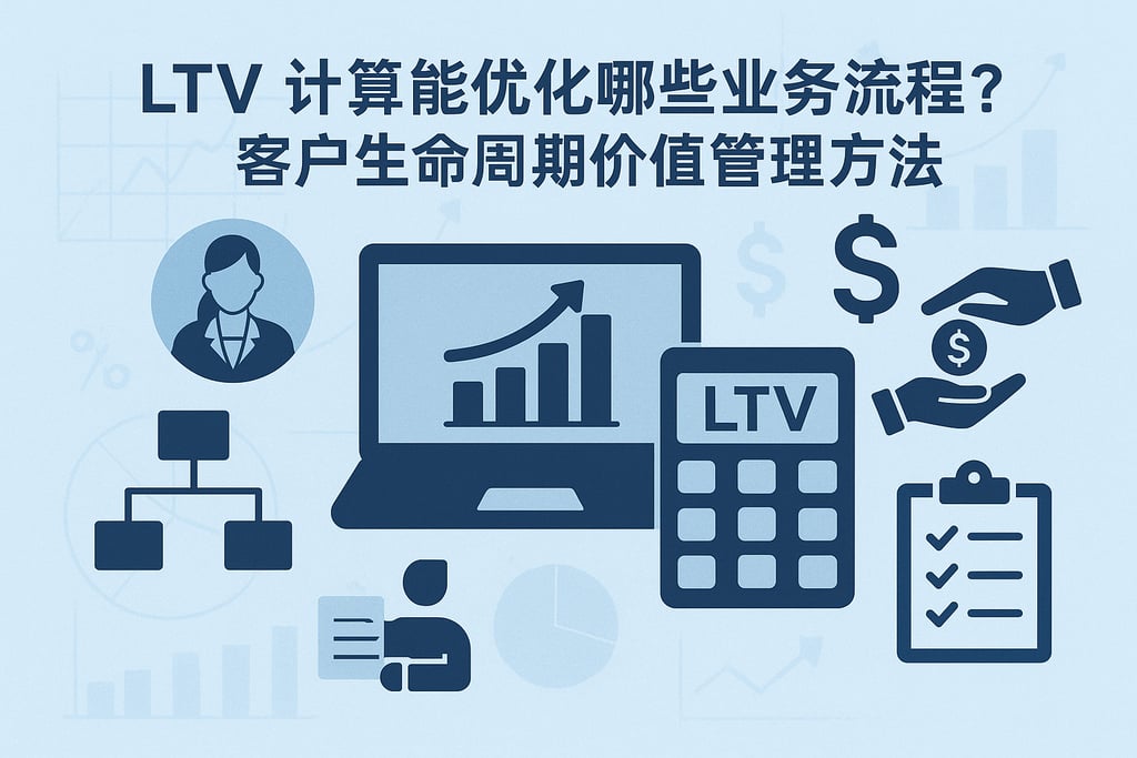 LTV计算能优化哪些业务流程？客户生命周期价值管理方法