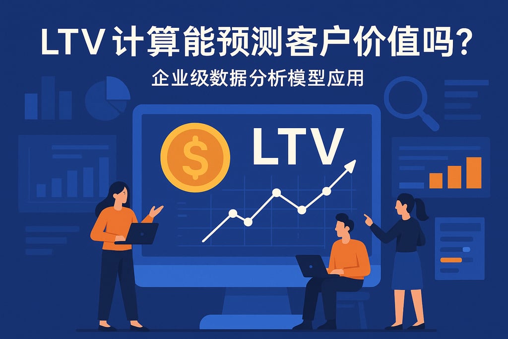 LTV计算能预测客户价值吗？企业级数据分析模型应用