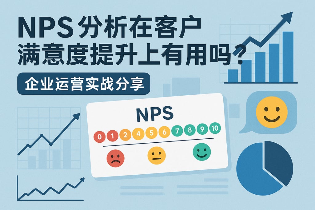 NPS分析在客户满意度提升上有用吗？企业运营实战分享