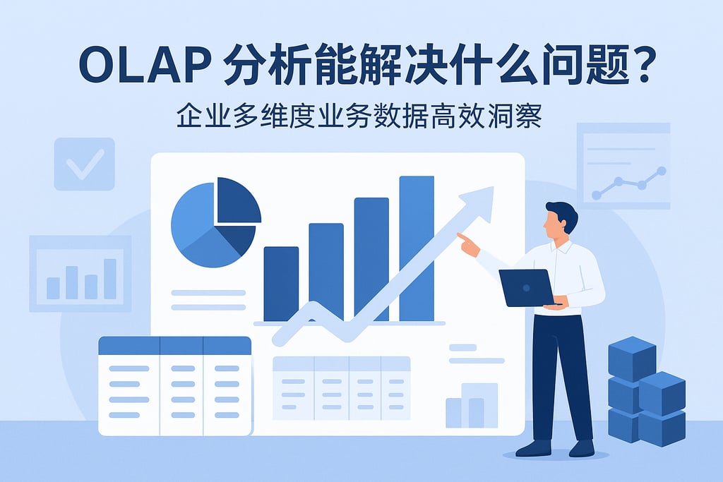 OLAP分析能解决什么问题？企业多维度业务数据高效洞察