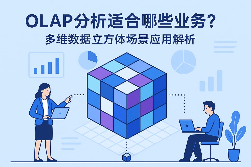 OLAP分析适合哪些业务？多维数据立方体场景应用解析