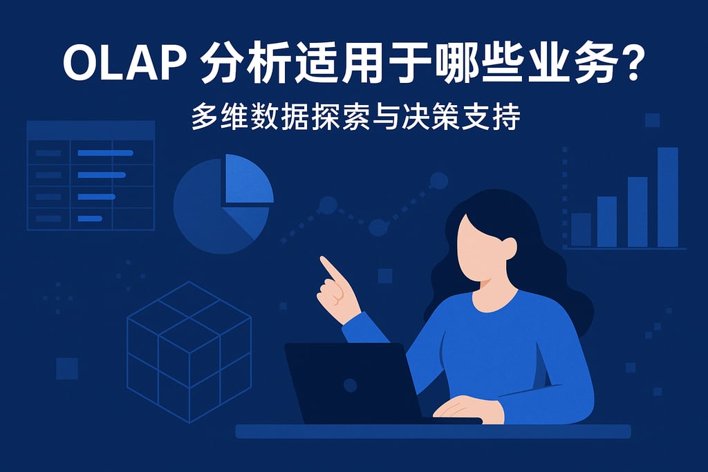 OLAP分析适用于哪些业务？多维数据探索与决策支持