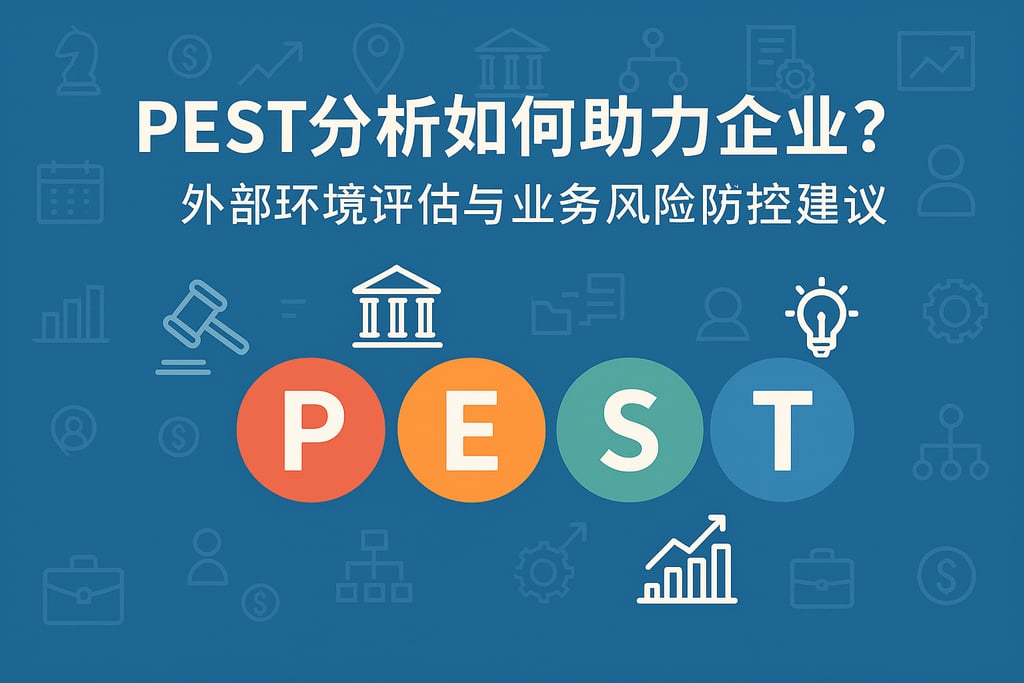 PEST分析如何助力企业？外部环境评估与业务风险防控建议