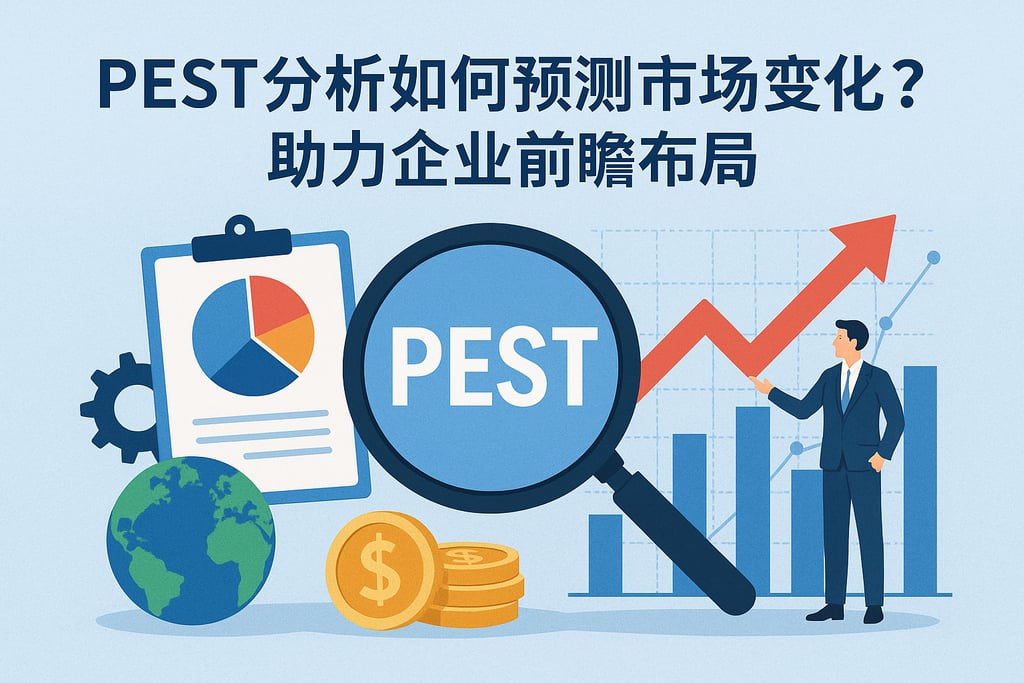 PEST分析如何预测市场变化？助力企业前瞻布局