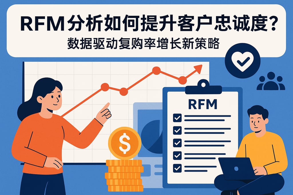 RFM分析如何提升客户忠诚度？数据驱动复购率增长新策略