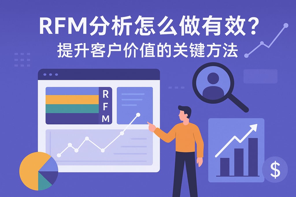 RFM分析怎么做有效？提升客户价值的关键方法