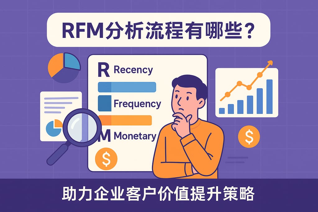 RFM分析流程有哪些？助力企业客户价值提升策略