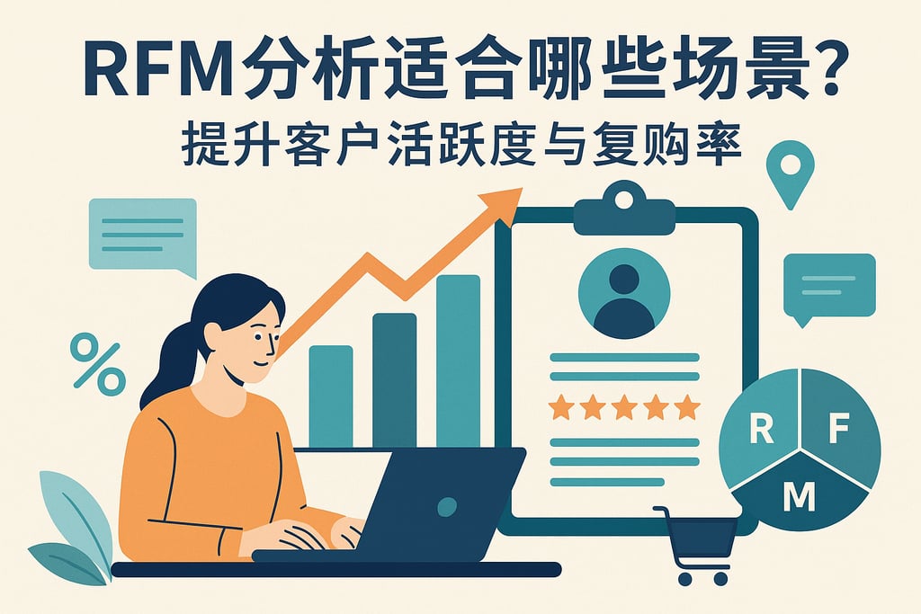 RFM分析适合哪些场景？提升客户活跃度与复购率