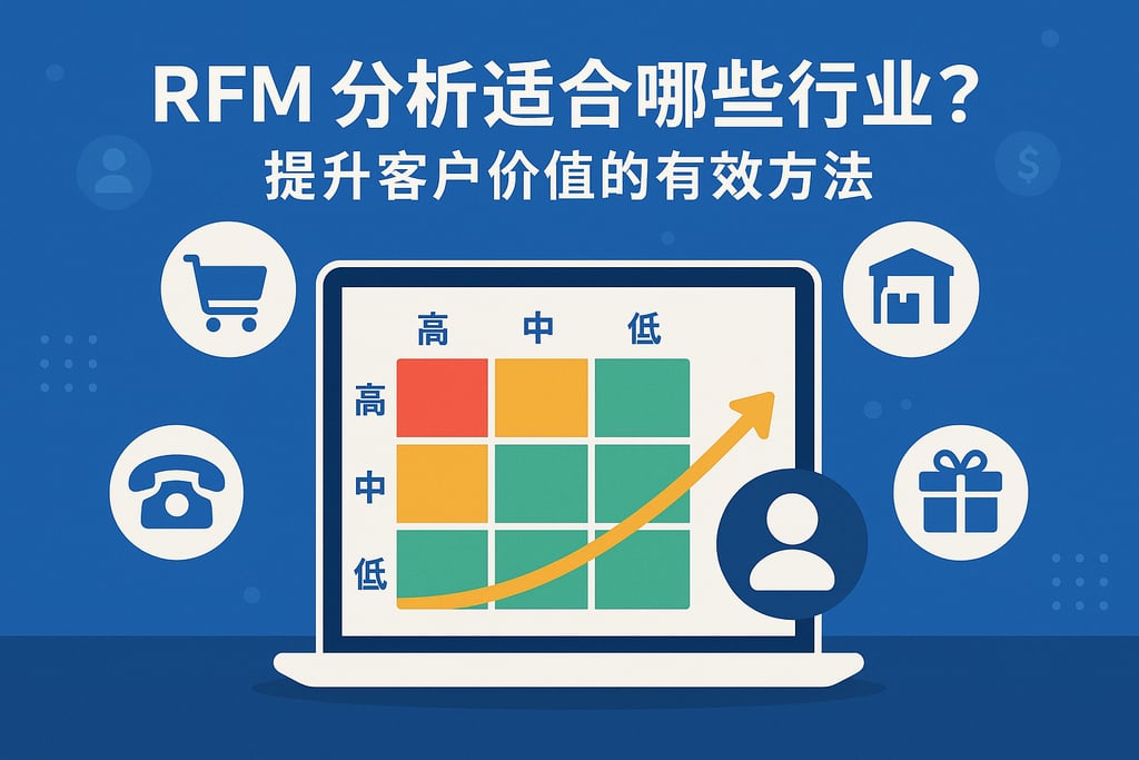 RFM分析适合哪些行业？提升客户价值的有效方法