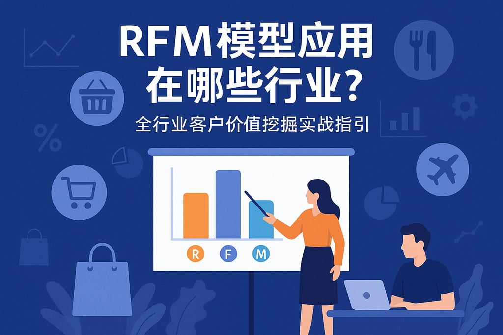 RFM模型应用在哪些行业？全行业客户价值挖掘实战指引