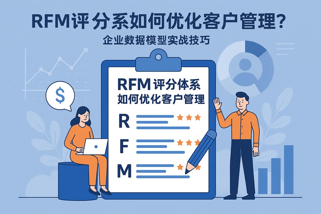 RFM评分体系如何优化客户管理？企业数据模型实战技巧