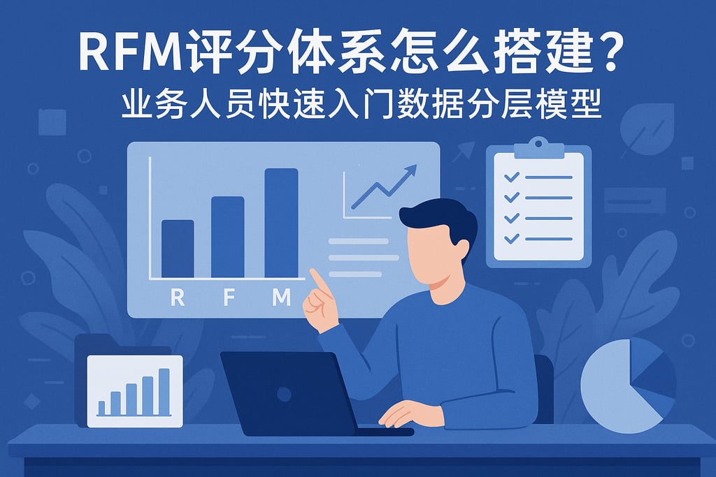 RFM评分体系怎么搭建？业务人员快速入门数据分层模型