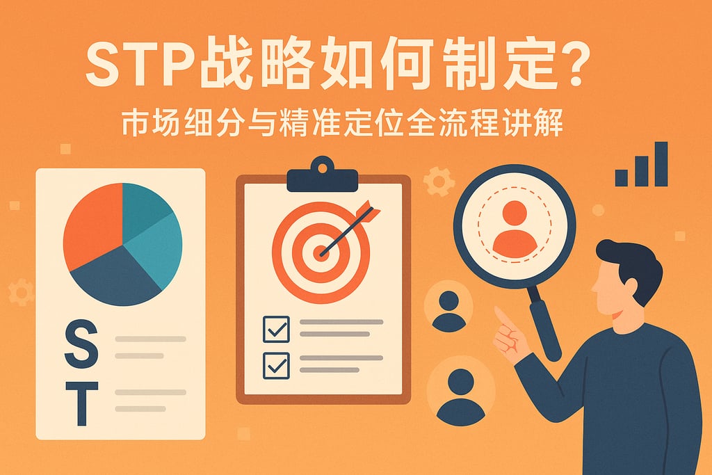 STP战略如何制定？市场细分与精准定位全流程讲解