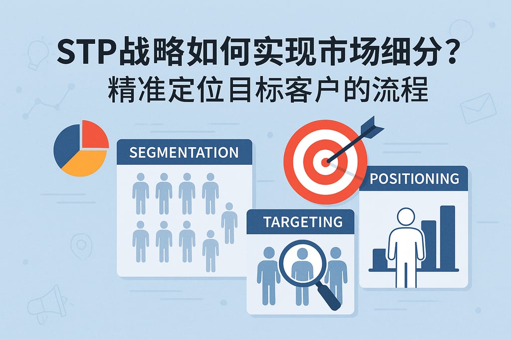 STP战略如何实现市场细分？精准定位目标客户的流程