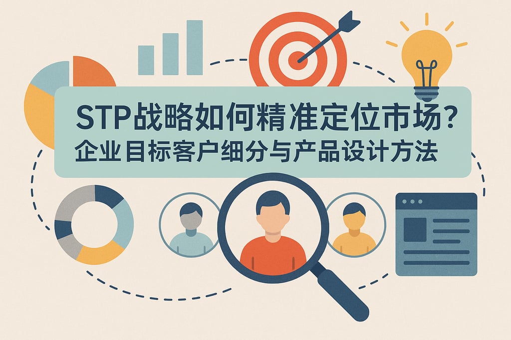 STP战略如何精准定位市场？企业目标客户细分与产品设计方法