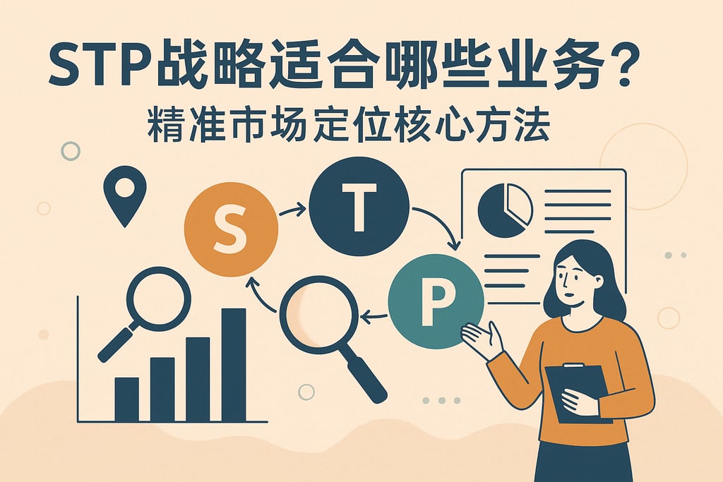 STP战略适合哪些业务？精准市场定位核心方法