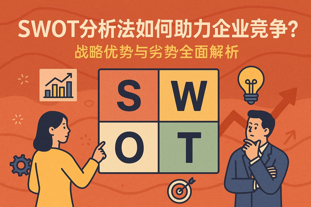 SWOT分析法如何助力企业竞争？战略优势与劣势全面解析