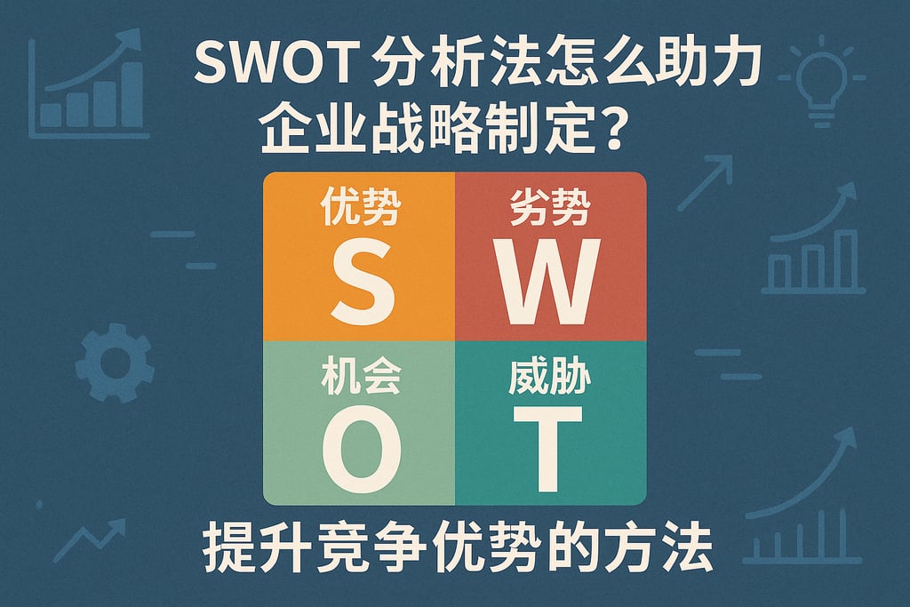 SWOT分析法怎么助力企业战略制定？提升竞争优势的方法