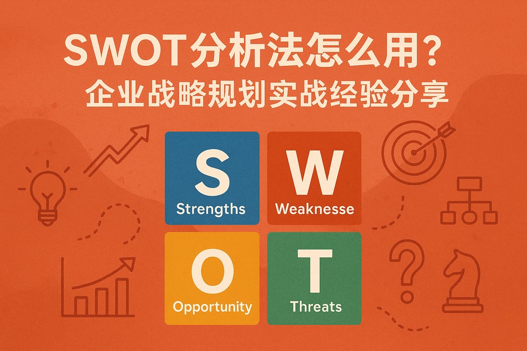 SWOT分析法怎么用？企业战略规划实战经验分享
