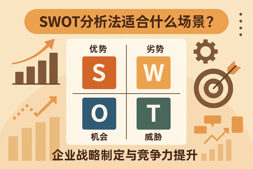 SWOT分析法适合什么场景？企业战略制定与竞争力提升