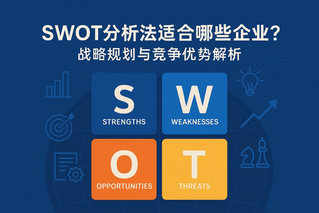SWOT分析法适合哪些企业？战略规划与竞争优势解析