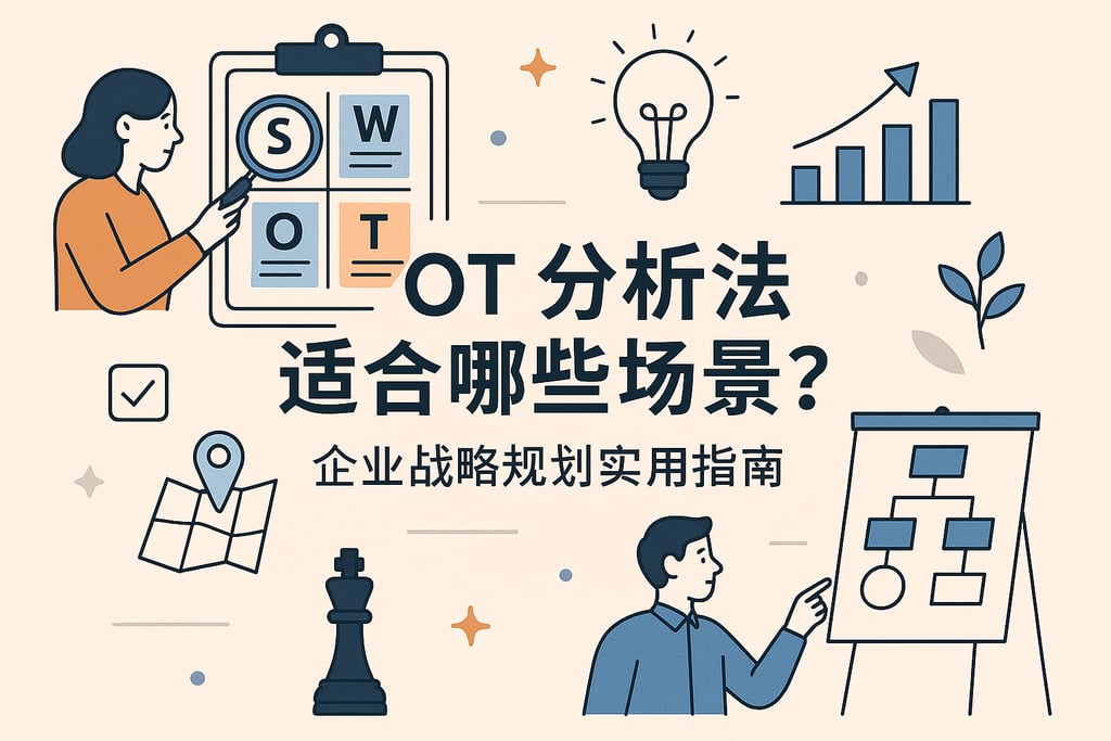SWOT分析法适合哪些场景？企业战略规划实用指南