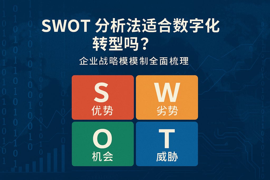 SWOT分析法适合数字化转型吗？企业战略模型全面梳理