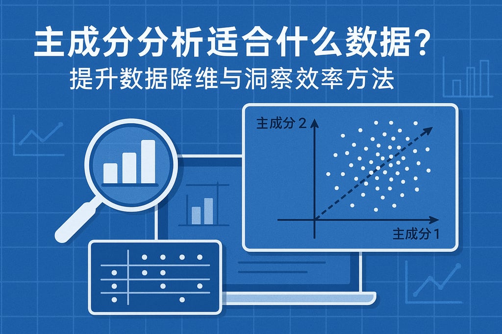 主成分分析适合什么数据？提升数据降维与洞察效率方法