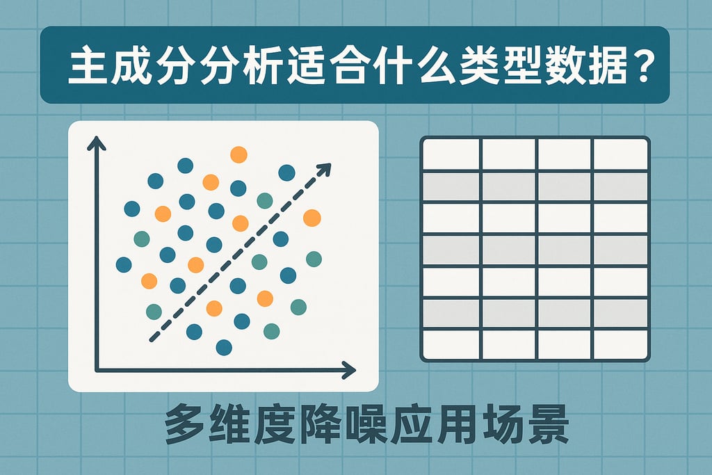 主成分分析适合什么类型数据？多维度降噪应用场景