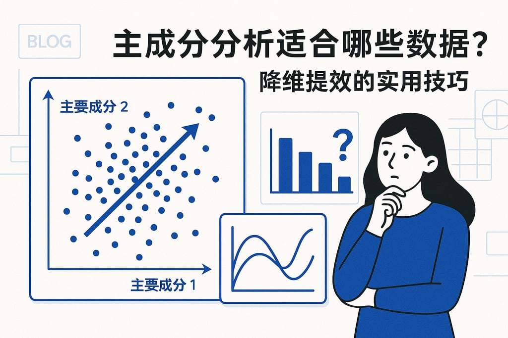 主成分分析适合哪些数据？降维提效的实用技巧
