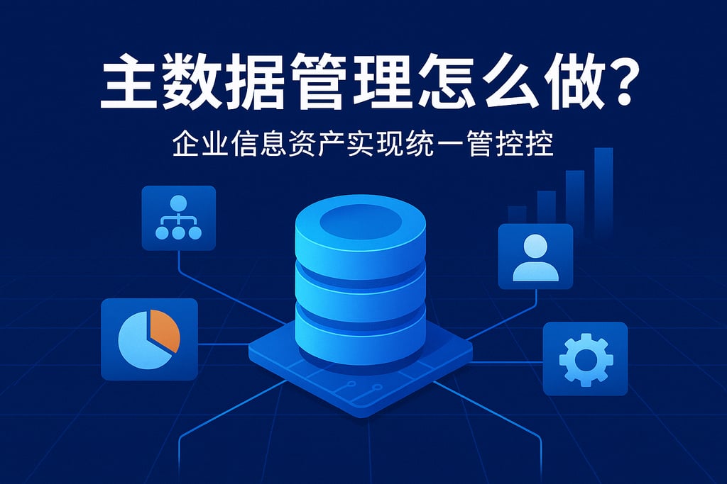 主数据管理怎么做？企业信息资产实现统一管控