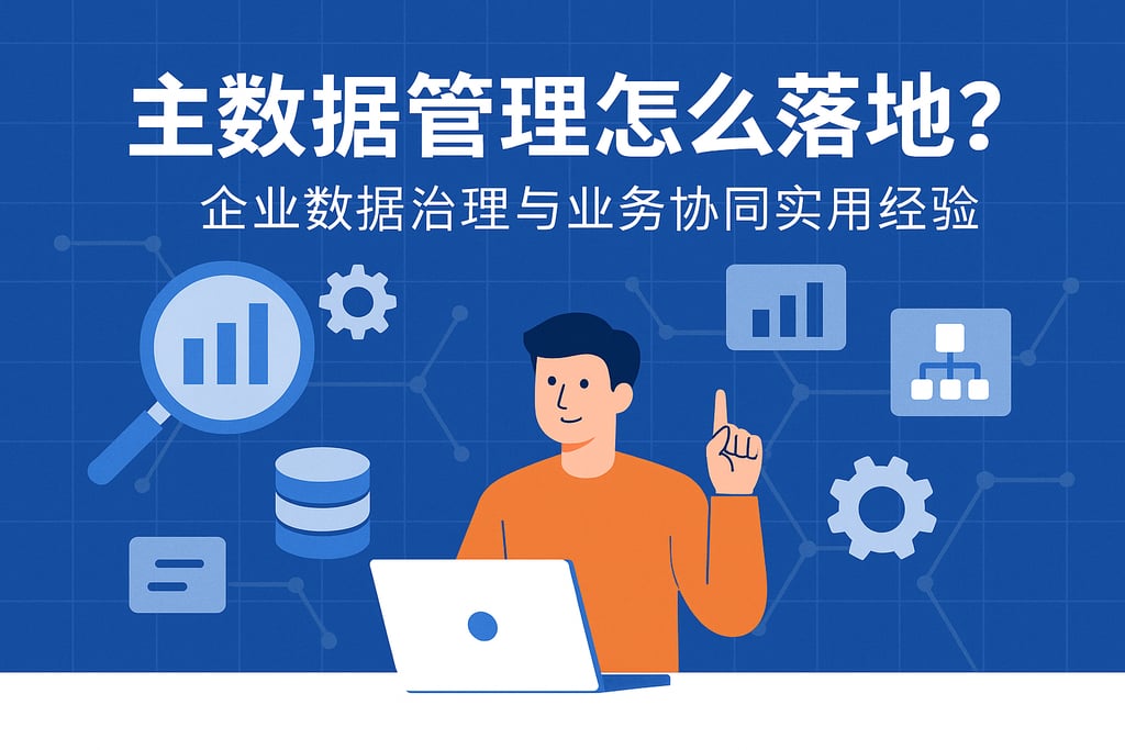主数据管理怎么落地？企业数据治理与业务协同实用经验