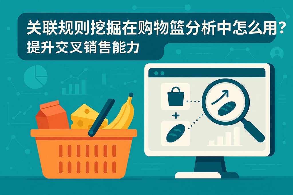关联规则挖掘在购物篮分析中怎么用？提升交叉销售能力
