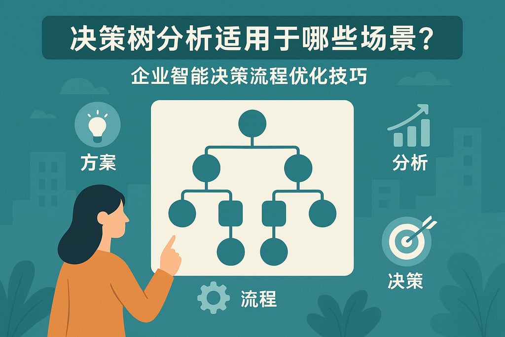 决策树分析适用于哪些场景？企业智能决策流程优化技巧