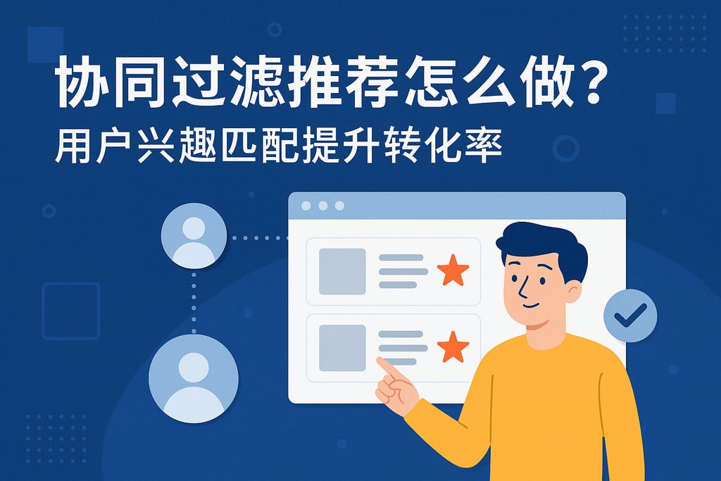 协同过滤推荐怎么做？用户兴趣匹配提升转化率