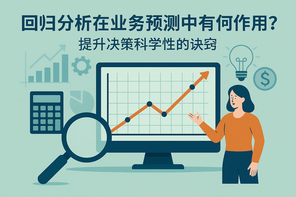 回归分析在业务预测中有何作用？提升决策科学性的诀窍