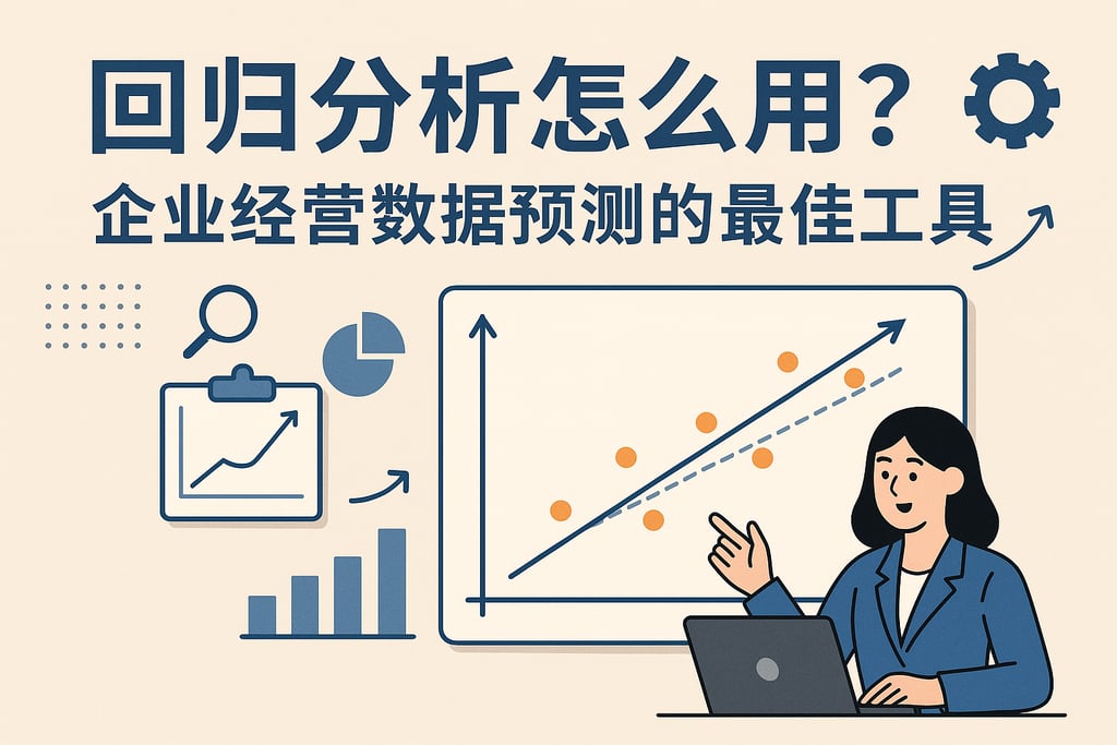 回归分析怎么用？企业经营数据预测的最佳工具