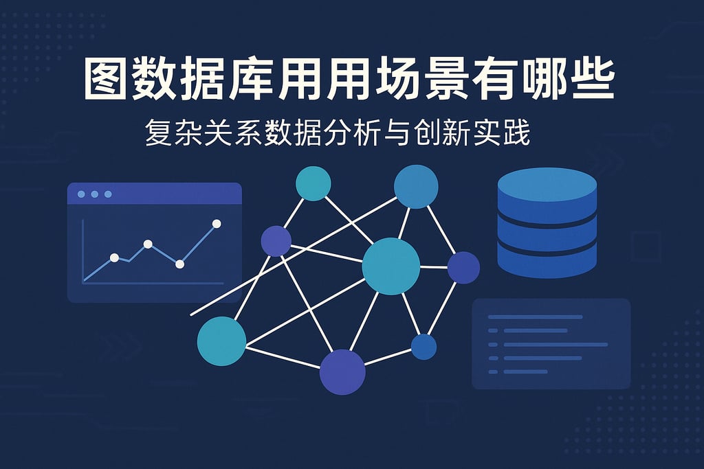 图数据库应用场景有哪些？复杂关系数据分析与创新实践